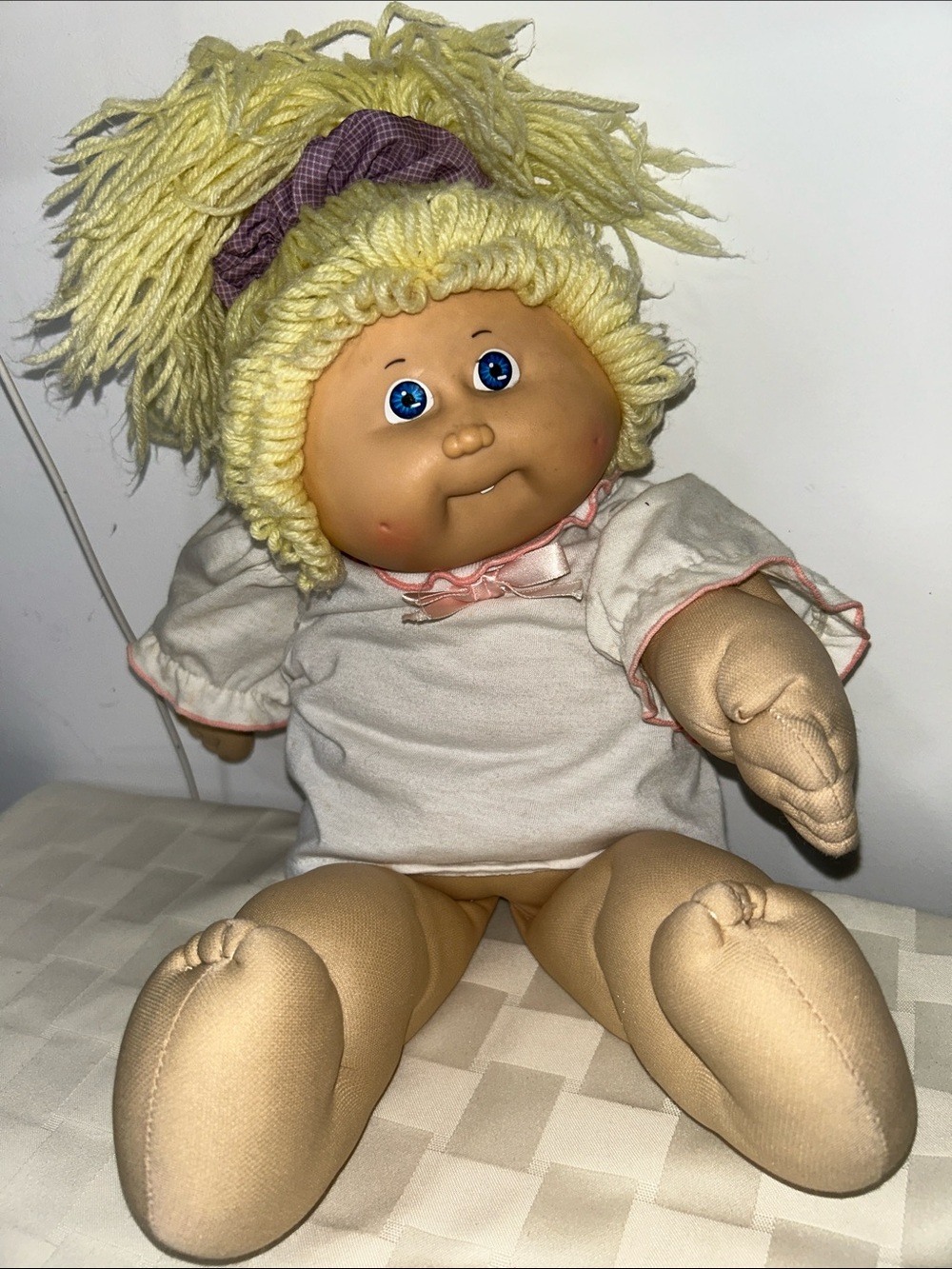 Cabbage Patch Kids Baby Doll. No snags and one small stain.